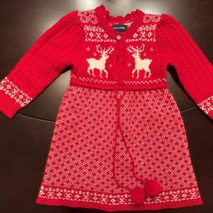 Ralph Lauren Festive Red Knit Sweater